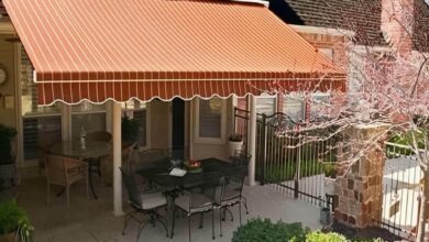 سایبان برقی بازویی اتوماتیک در نسیم شهر