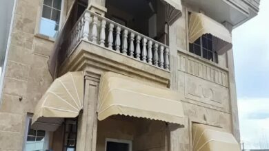 سایبان برقی بازویی اتوماتیک در خرم آباد
