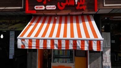 سایبان برقی بازویی اتوماتیک در تبریز