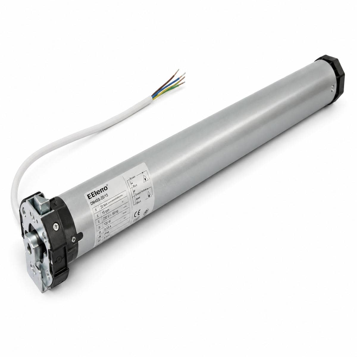 01_minimalist_cylindrical_motor_on_white_background موتور توبلار مناسب کرکره برقی