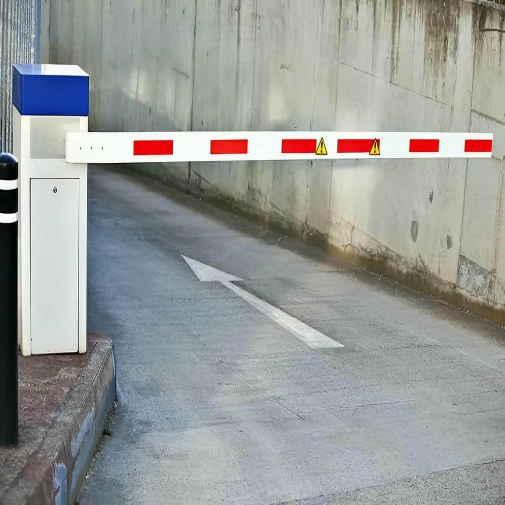 راهبند پارکینگ با بازوی متحرک ورودی کاربرد راهبند پارکینگ در کنترل تردد