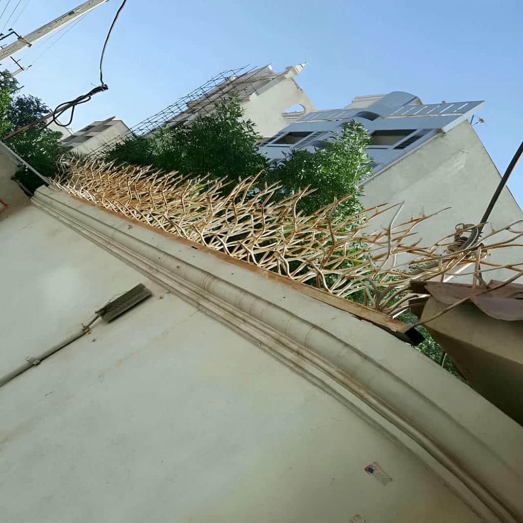 سفارش نرده حفاظ دیوار ساده متناسب با نما