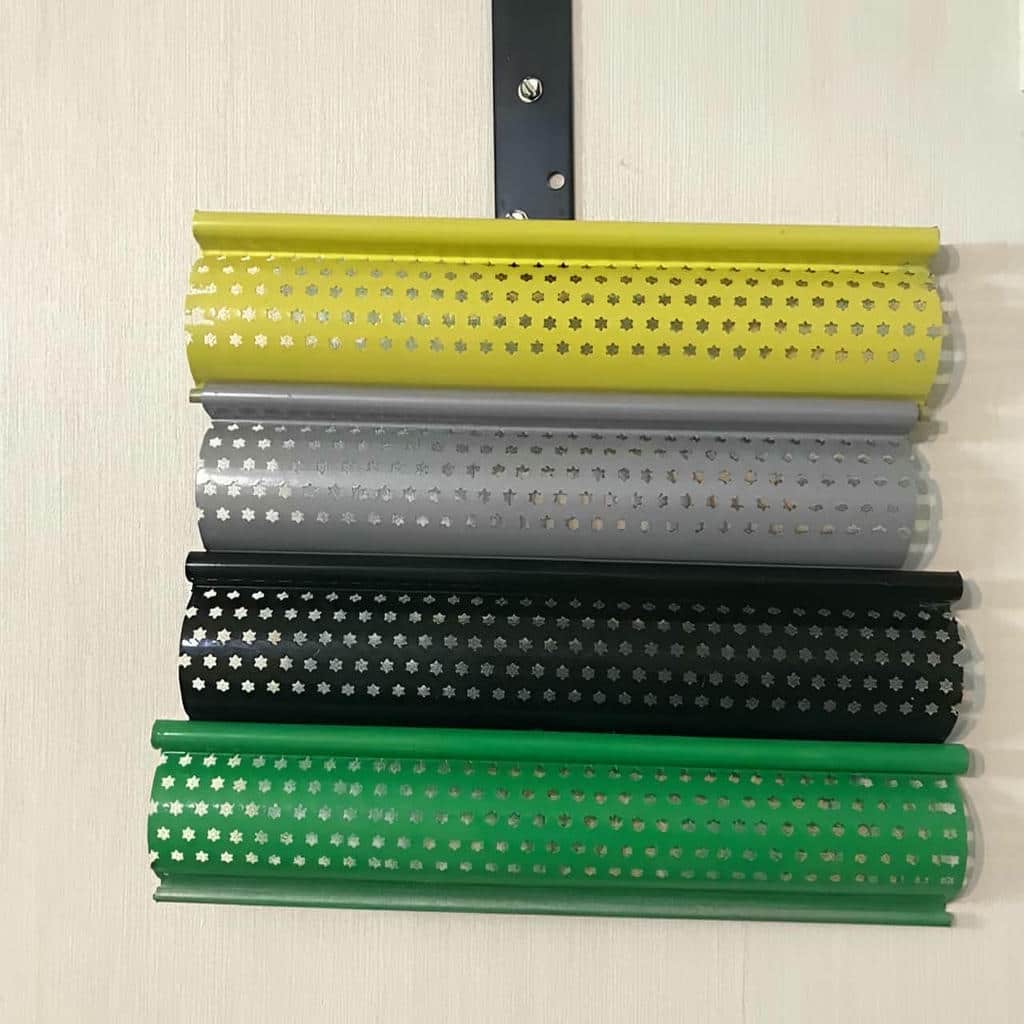 6 طرح کرکره برقی با تیغه پانچ دار