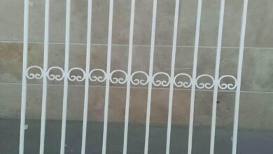 حفاظ پنجره رنگی کوره‌ای سفارشی