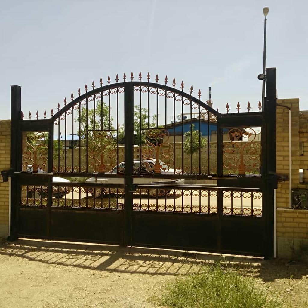درب حیاط برقی مناسب ورودی ویلایی