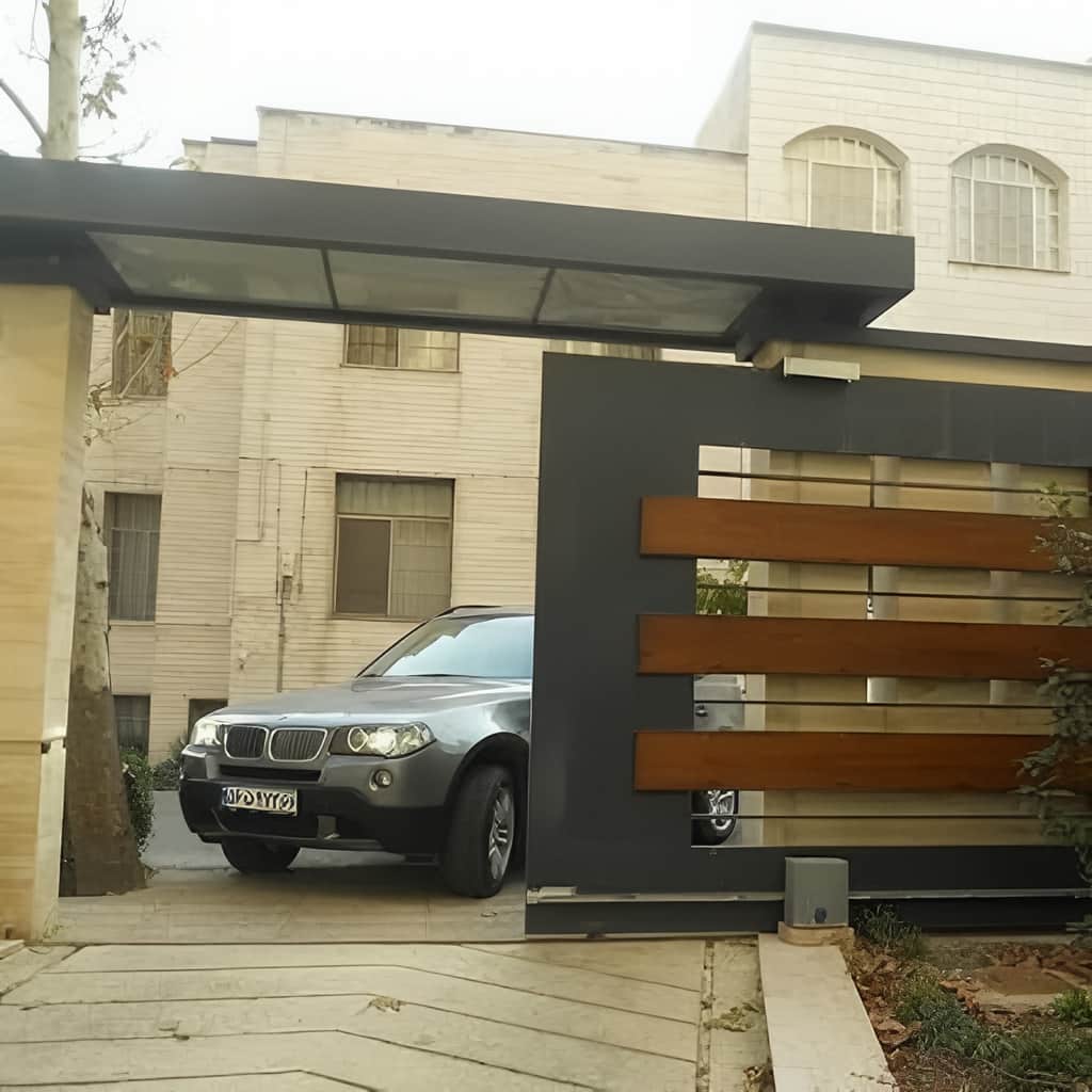 جک هیدرولیک درب پارکینگ مناسب ورودی ویلایی سنگین