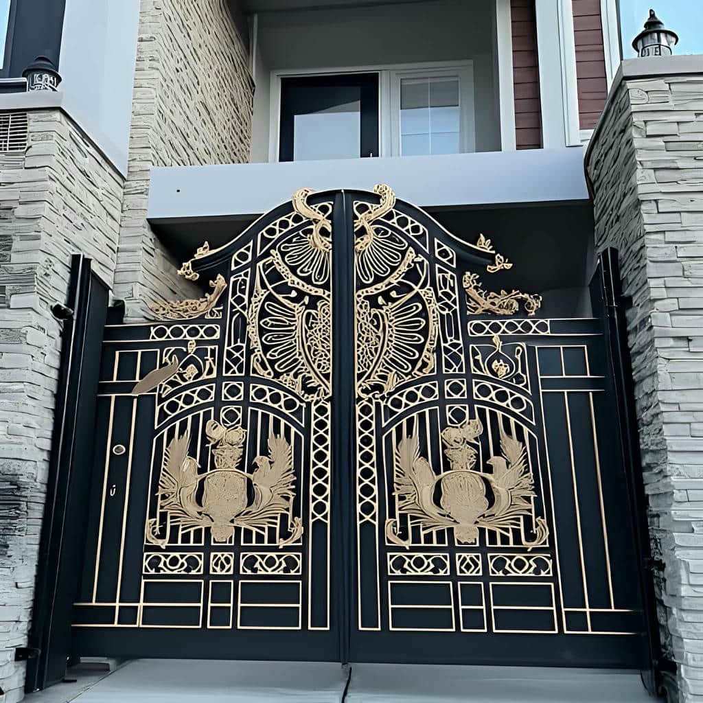 13 مدل درب حیاط جدید شیک