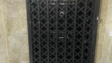 حفاظ آکاردئونی ورودی مجتمع