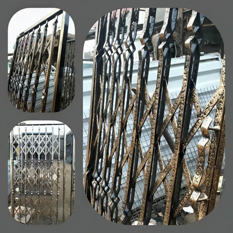 درب آکاردئونی سه گل تسمه درب آکاردئونی سه گل تسمه