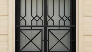 حفاظ پنجره طرح دار لیزری سفارشی