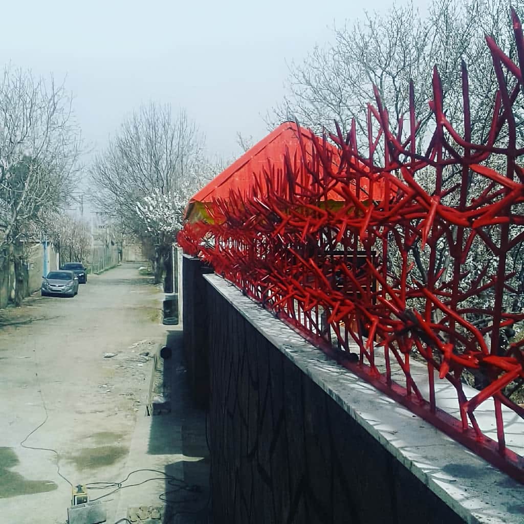 حفاظ آبشاری سفارشی آماده اندازه گیری پروژه