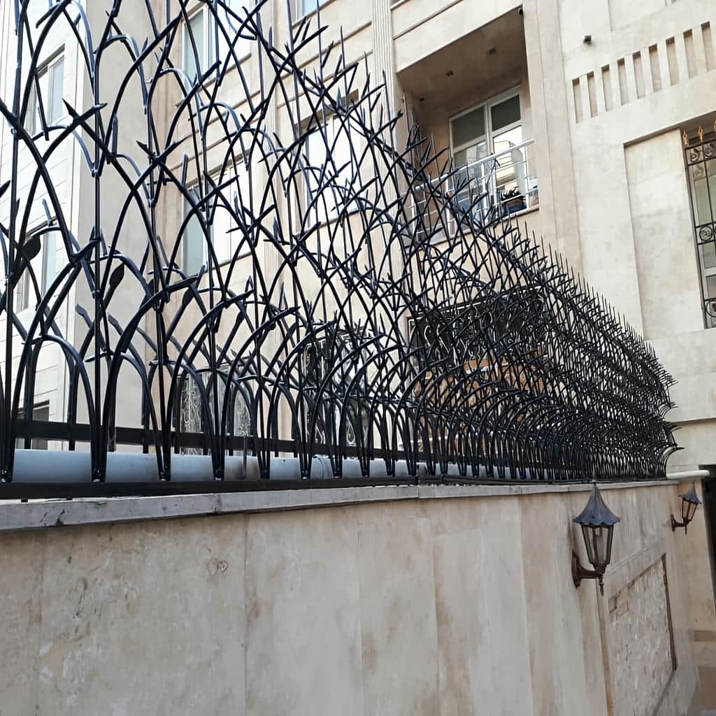 حفاظ آبشاری سفارشی با جوشکاری تمیز قطعات