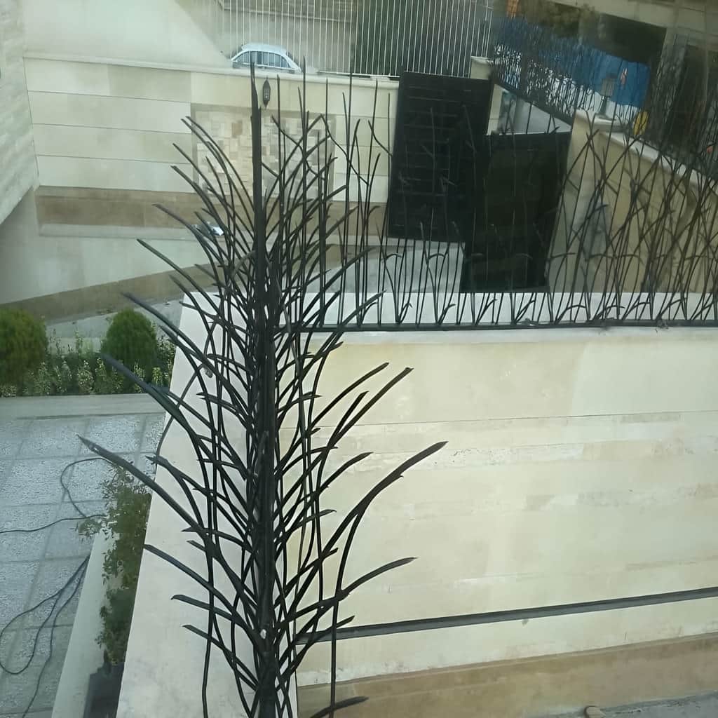 حفاظ نرده آهنی دیوار در قم
