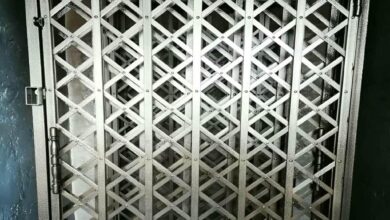 حفاظ کشویی ایرانی با پروفیل فلزی و اتصالات منظم