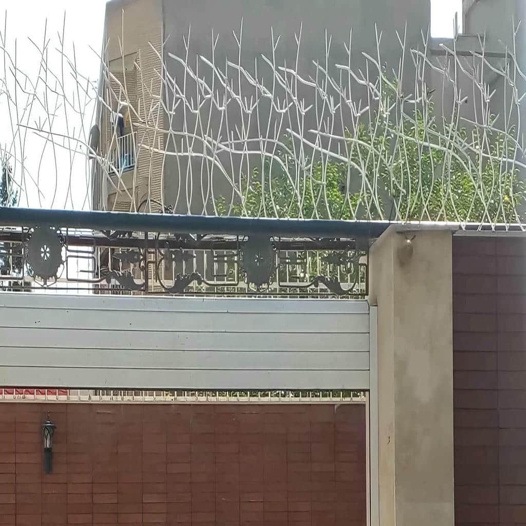 حفاظ شاخ گوزنی طرح اف با پوشش رنگ یکدست