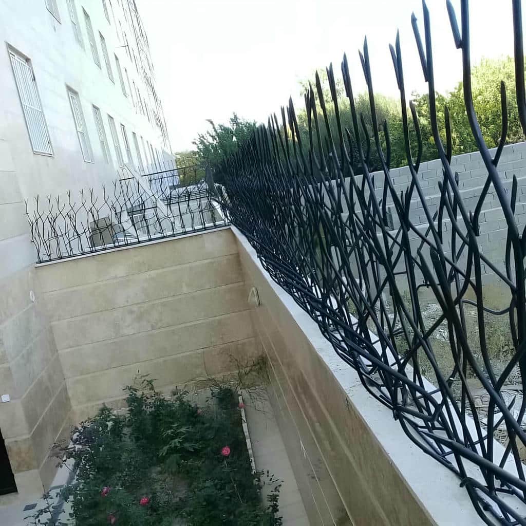 حفاظ شاخ گوزنی در محله نارمک