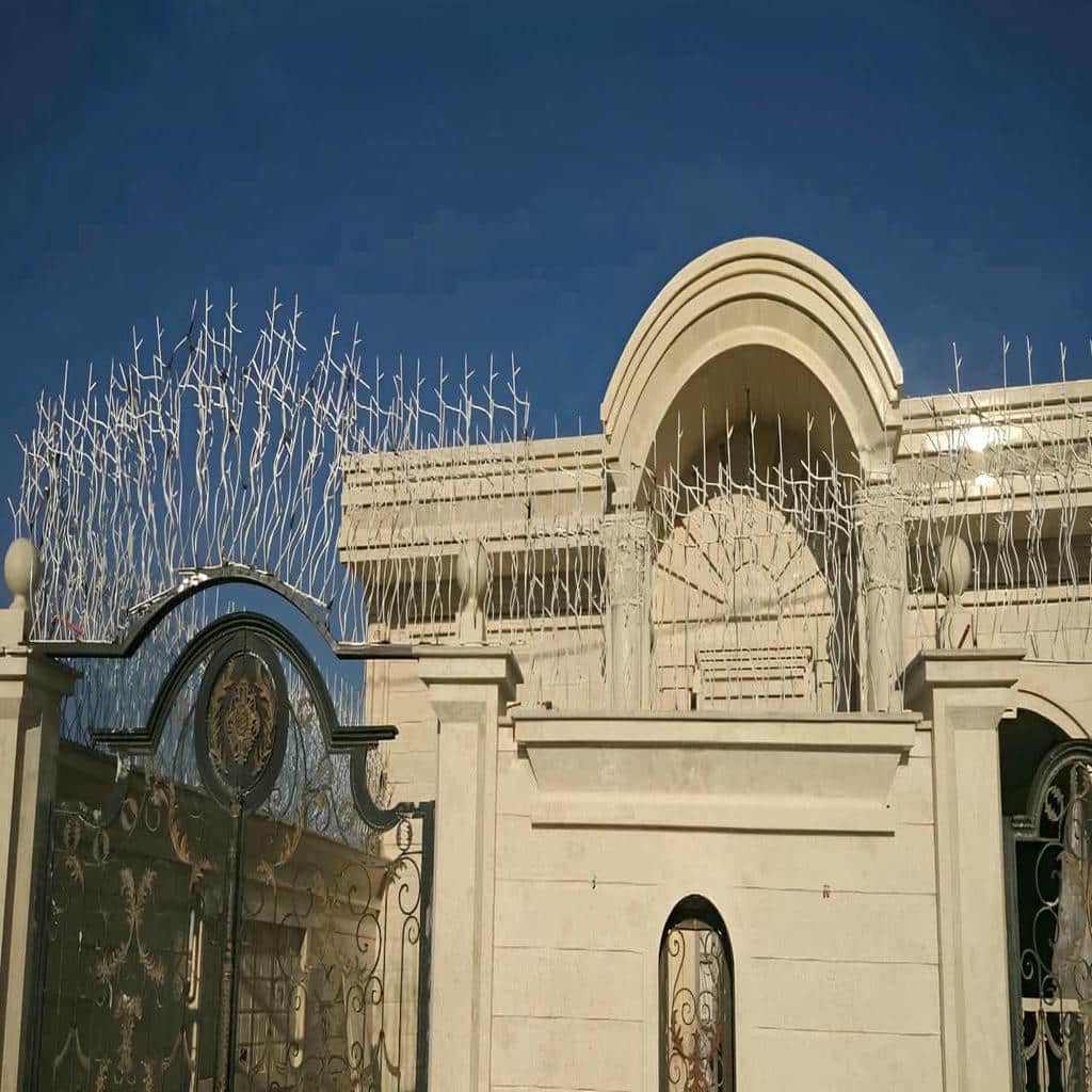 حفاظ شاخ گوزنی در محله اختیاریه