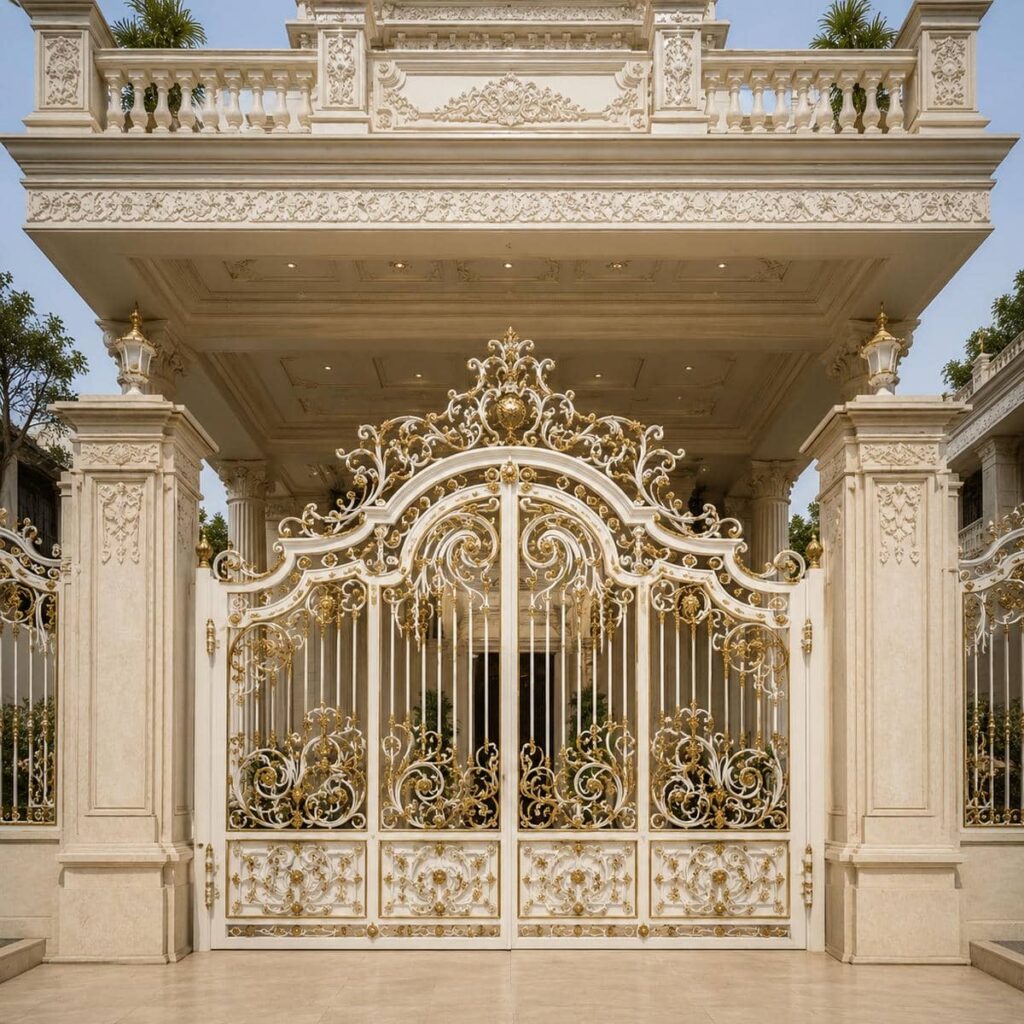 درب آهنی در رفسنجان