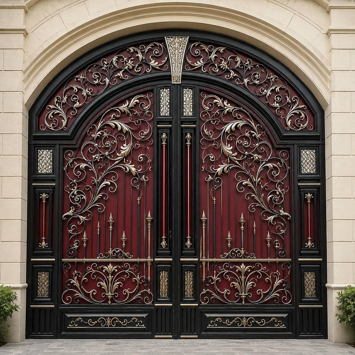 درب فلزی در شیراز