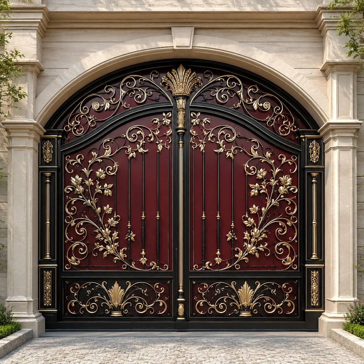 قیمت خرید درب حیاط ویلایی در گنبدکاووس