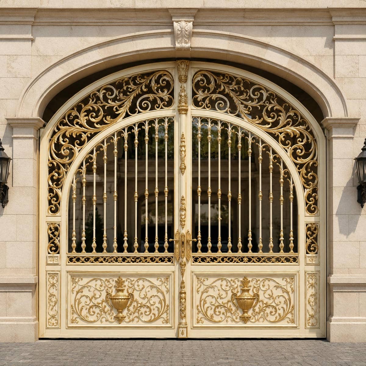 درب پارکینگ جنوبی و شمالی ساختمان در تهران