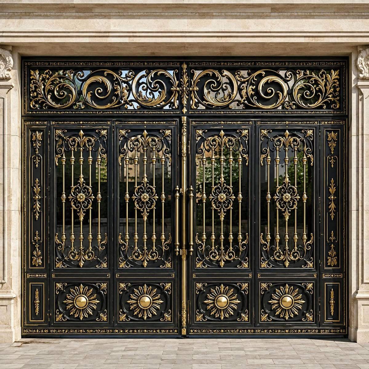 درب فلزی در کردستان