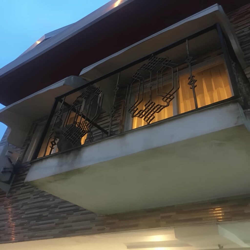 نرده‌های فرفورژه برای پنجره‌ها