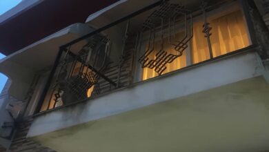 نرده دوبلکس سفارشی با طراحی لوکس راه پله