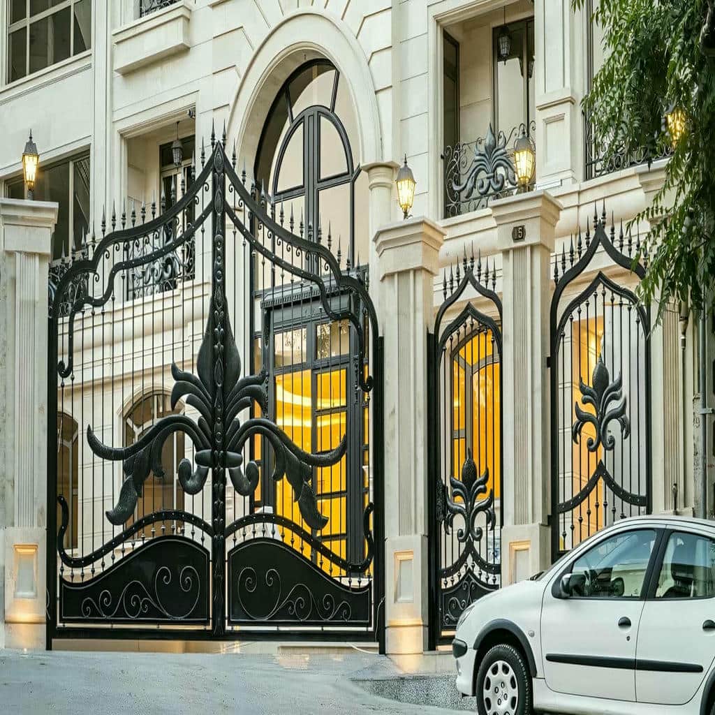 نکات مهم در انتخاب درب فرفورژه فلزی حیاطی