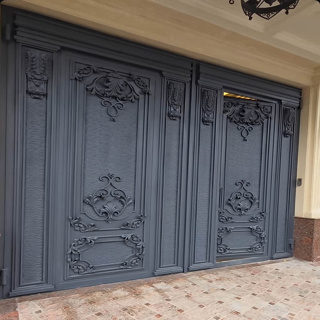 معایب درب حیاط فلزی