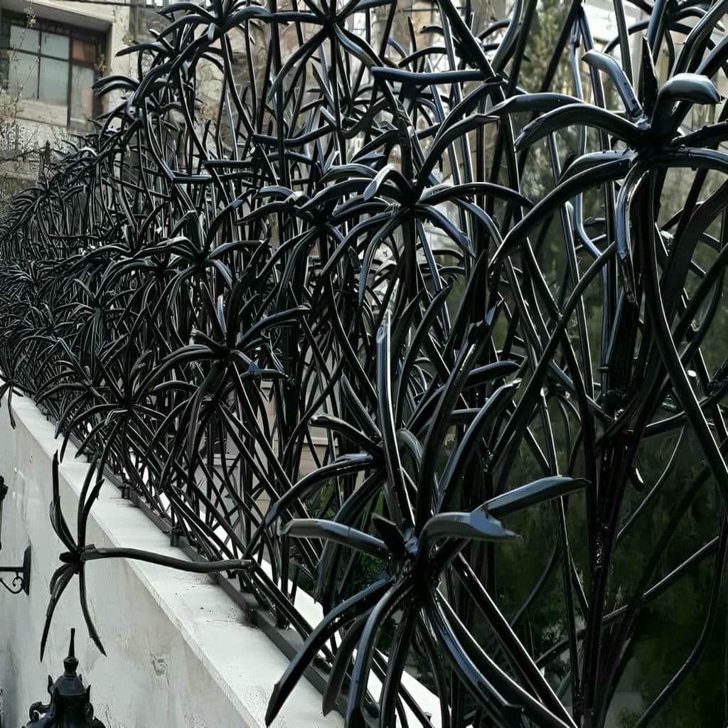 مدل نرده دیوار حیاط