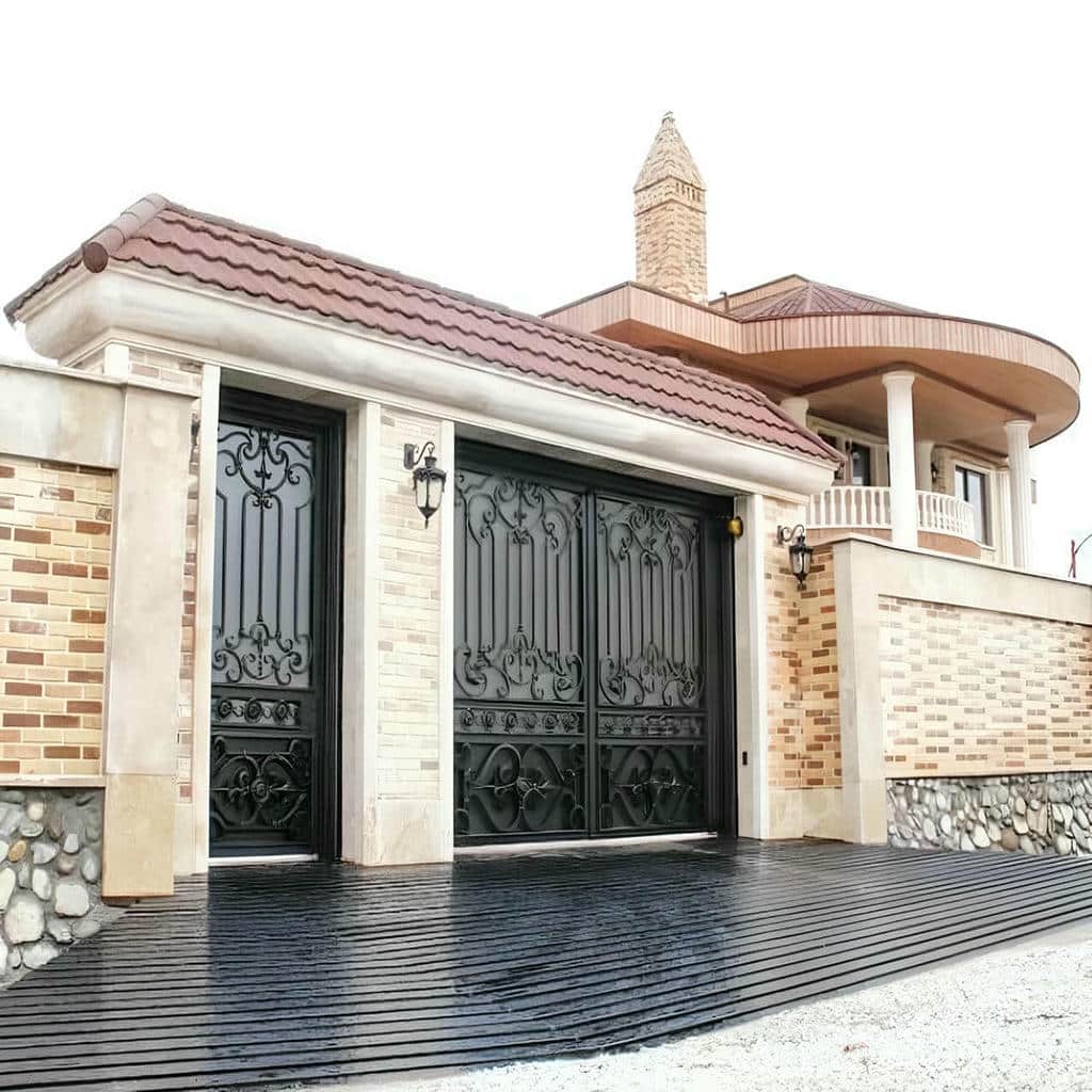 قیمت درب هلالی پارکینگ