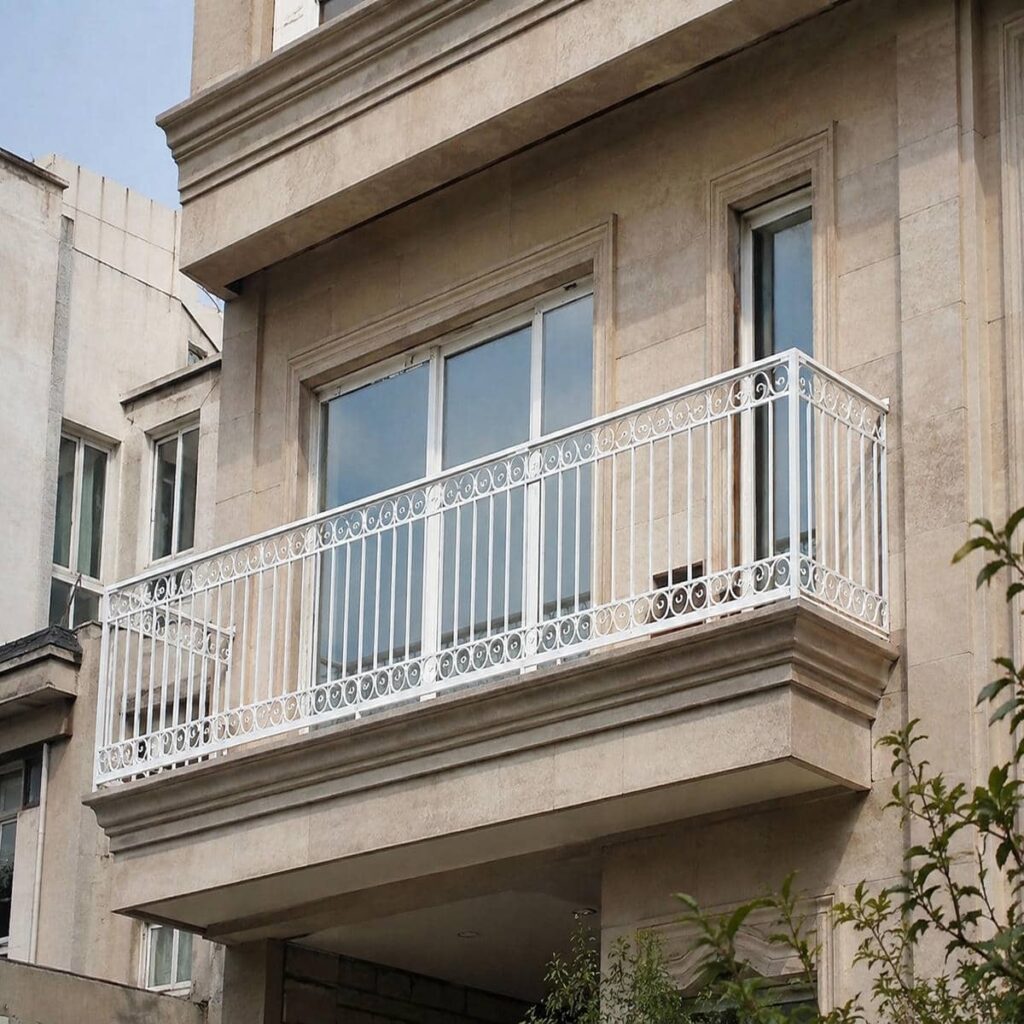 حفاظ تراس فلزی گرگان اجرای ساختمانی