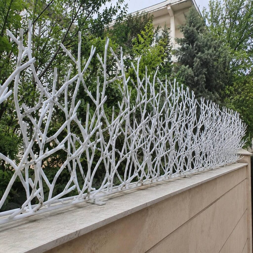 حفاظ دیوار استان هرمزگان با پوشش مقاوم بیرونی