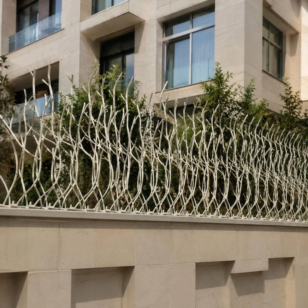 حفاظ دیوار کرمان مدل شاخ گوزنی فلزی