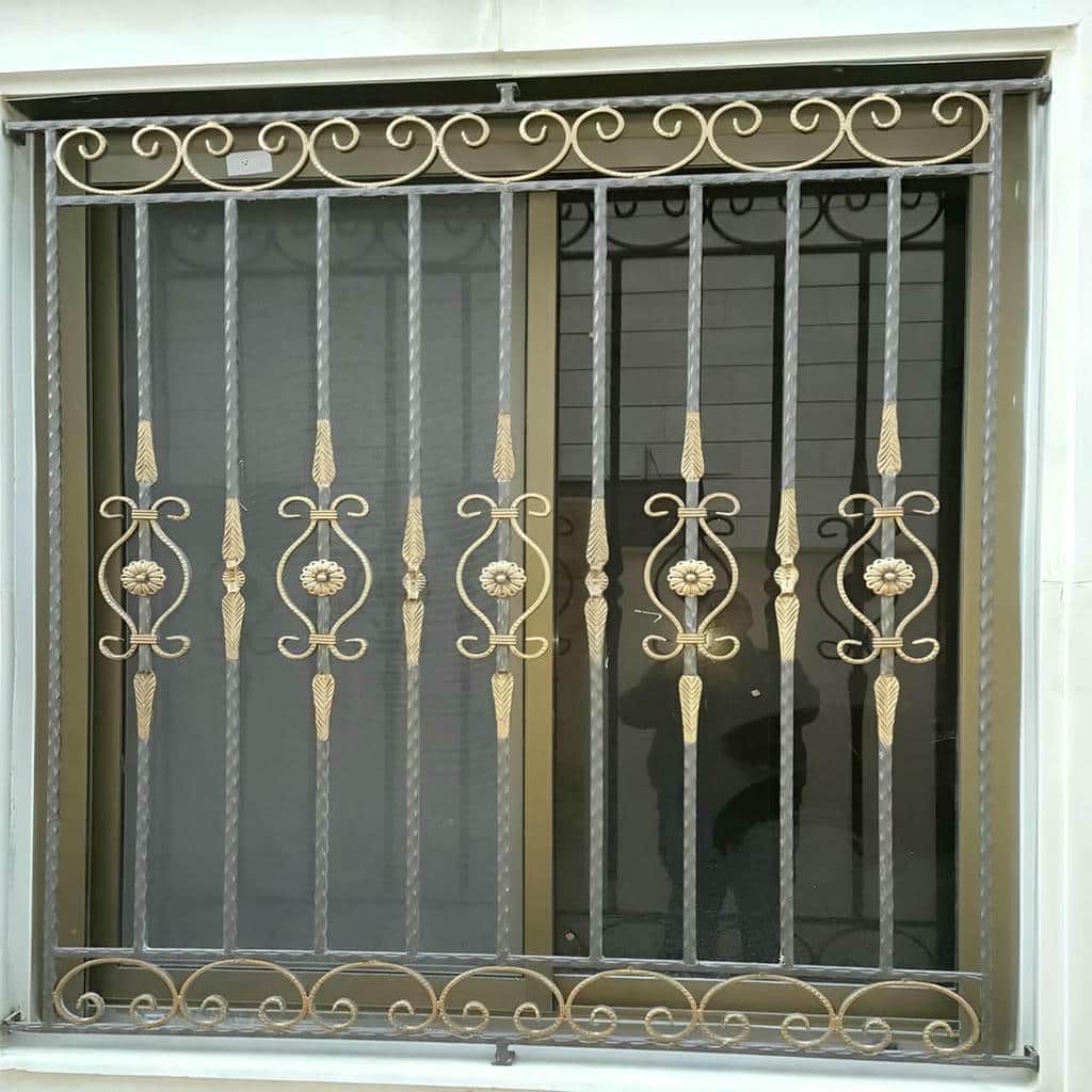 حفاظ فلزی پنجره با طراحی مدرن