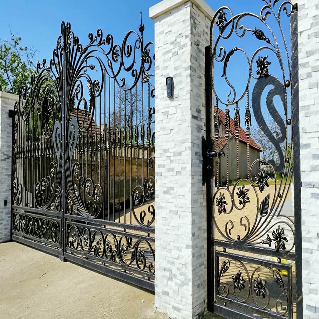 درب آهنی استان کرمان طرح کلاسیک