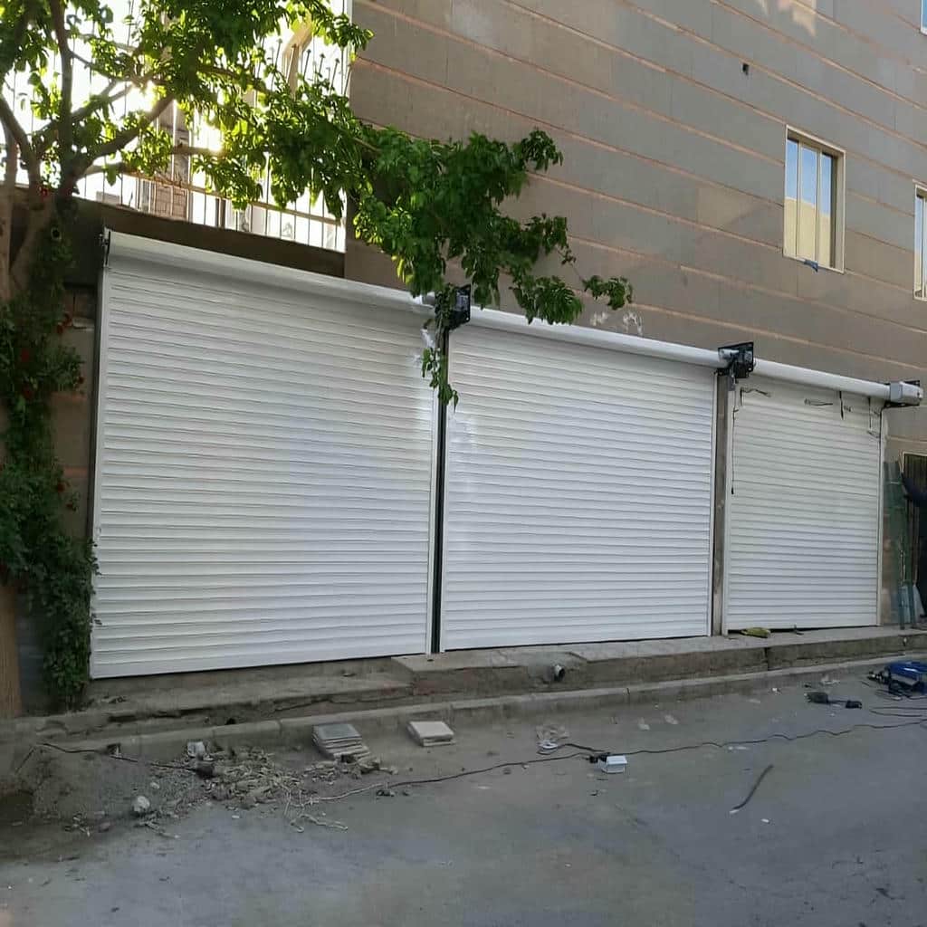 درب کرکره ای استان مازندران نمای ساختمانی