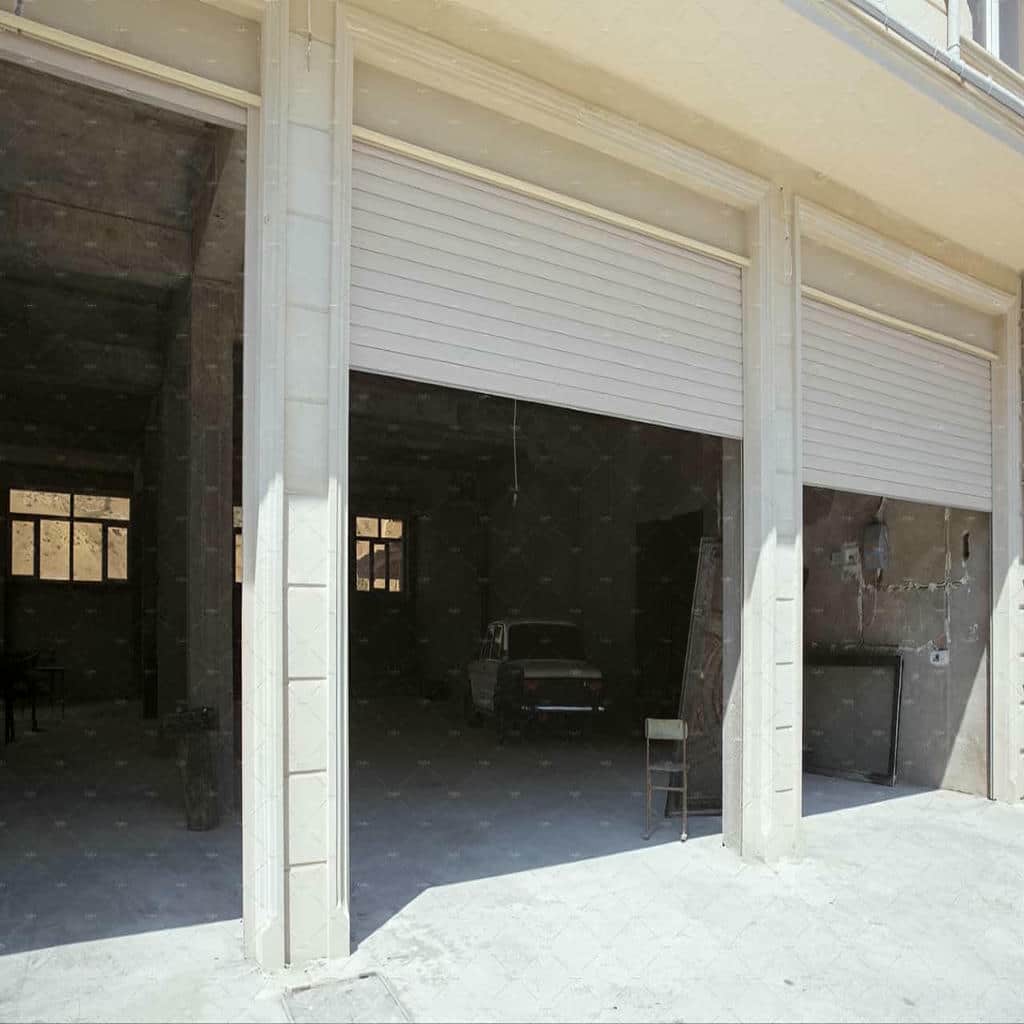 درب کرکره ای با موتور اتوماتیک