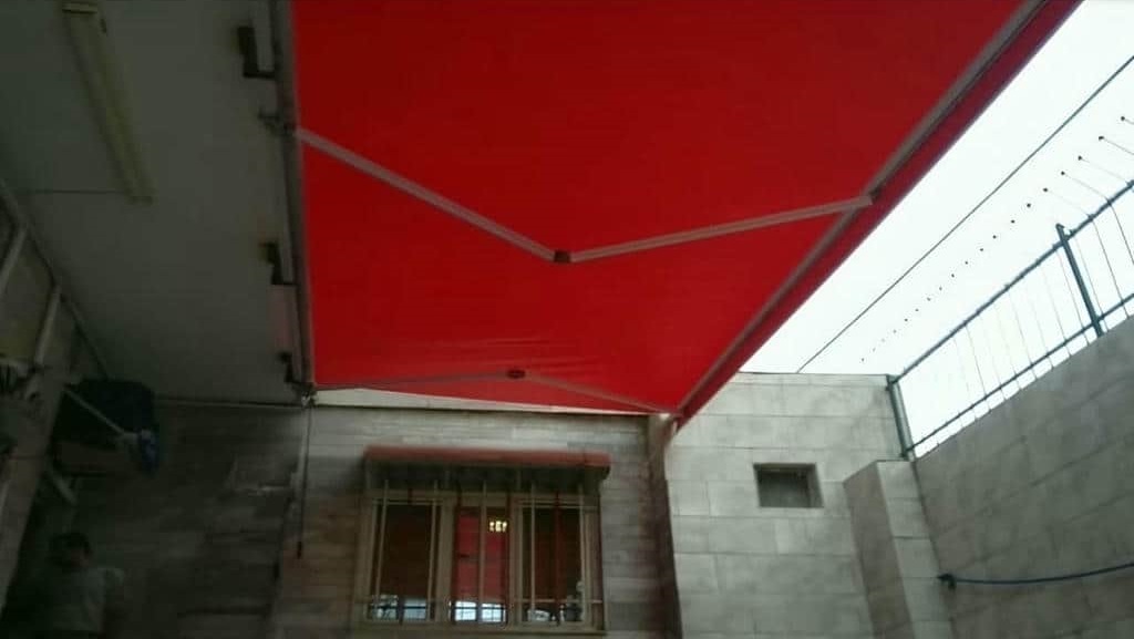 سایبان اتوماتیک یزد برای فضای مسکونی