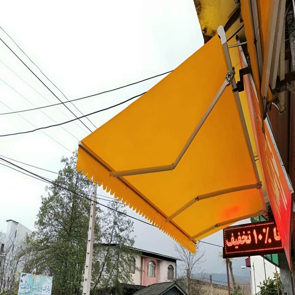 سایبان برقی یاسوج پوشش متحرک تراس