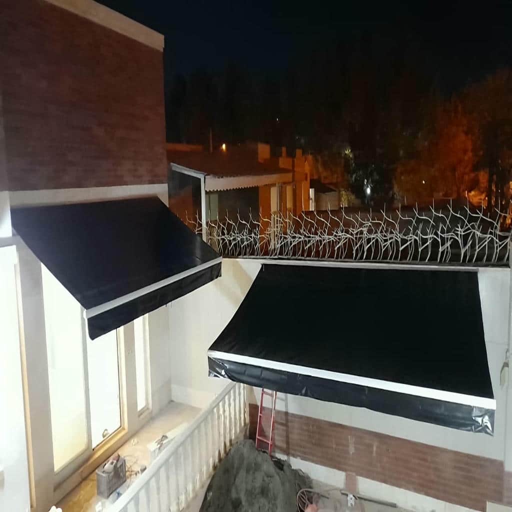 سایه بان اتوماتیک پارچه ای تراس