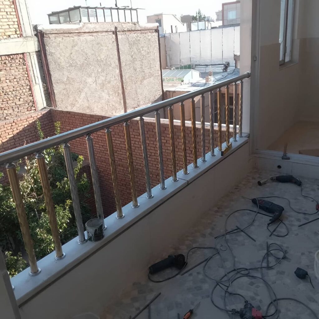نرده بالکن استان اردبیل در فضای مسکونی
