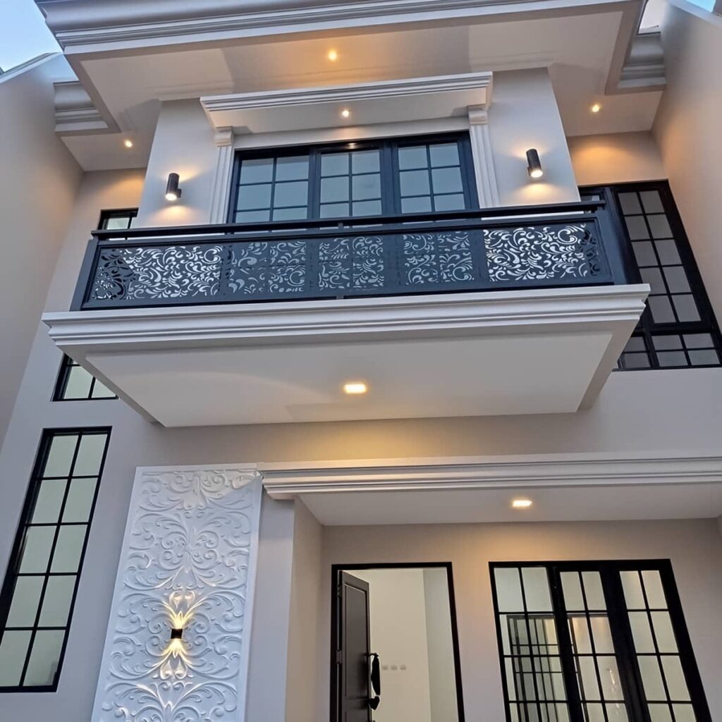 نرده بالکن فرفورژه اهواز