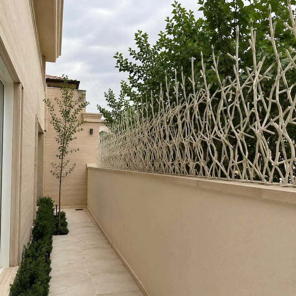 نرده حفاظ دیوار پوشش ضد زنگ
