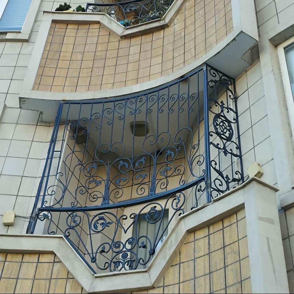 نرده پنجره آهنی مدل کلاسیک نرده پنجره آهنی مدل کلاسیک