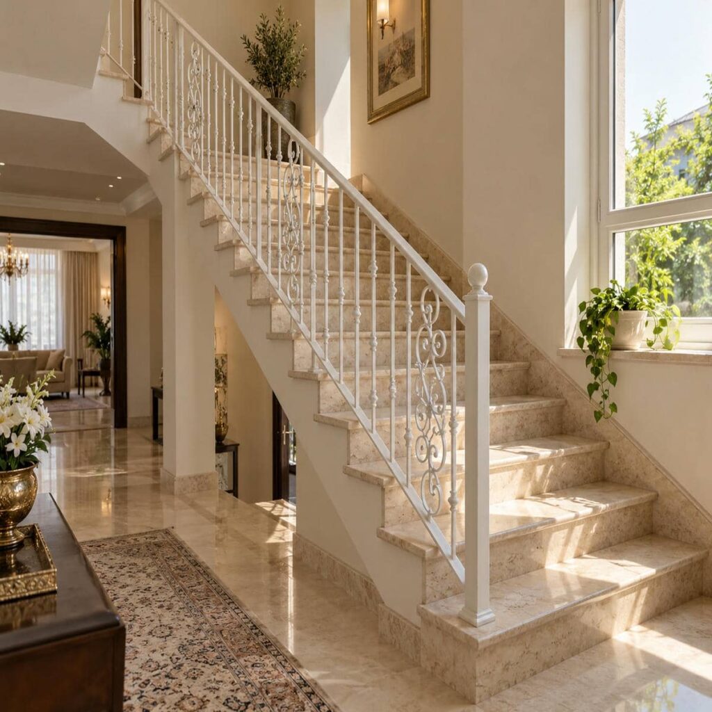 هندریل فلزی ساختمان استان گلستان