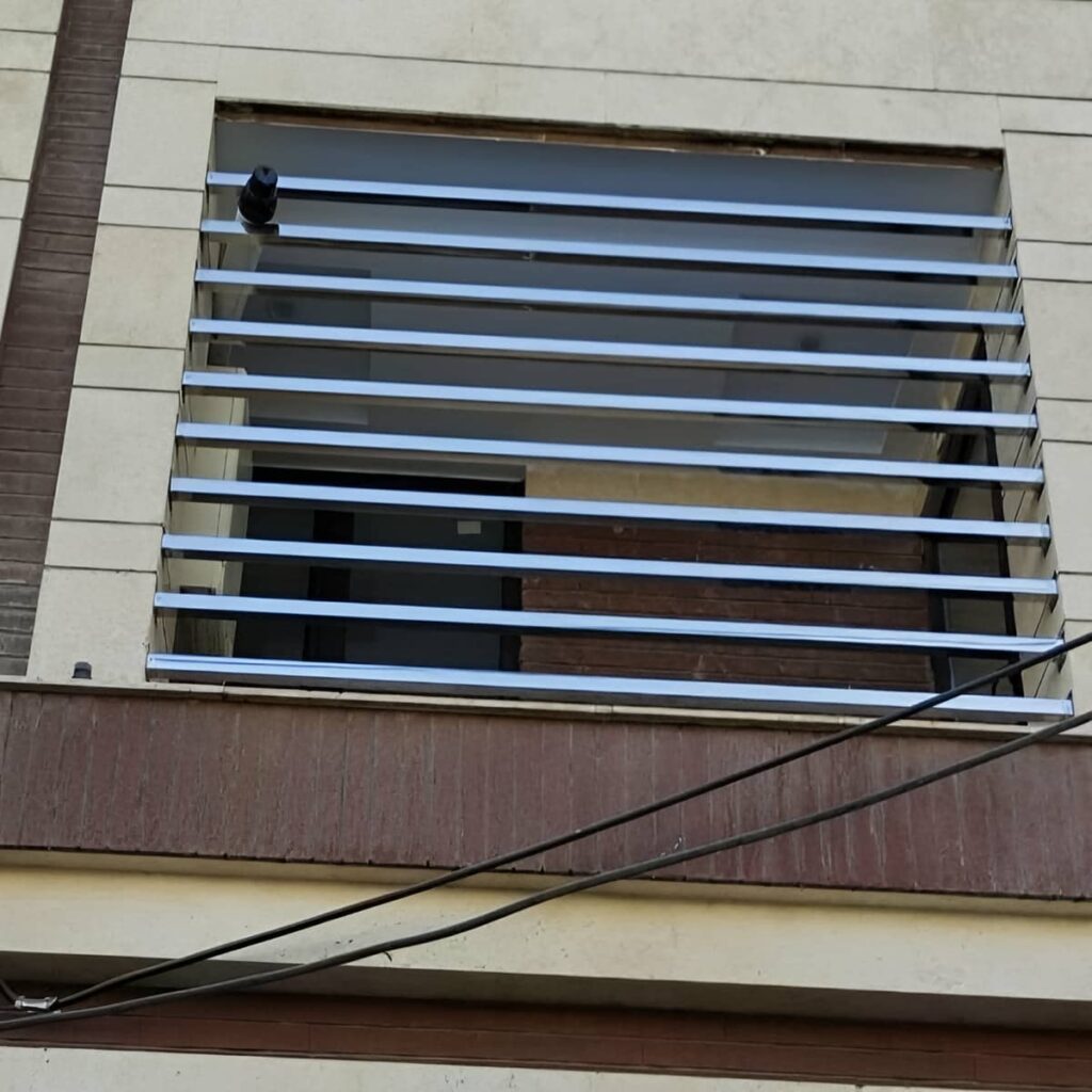 کرکره اتوماتیک رشت ورودی پارکینگ ساختمانی