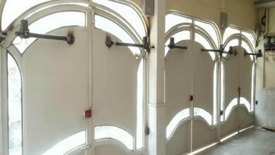 جک درب پارکینگ استان خراسان جنوبی مدل بازویی برای ورودی ساختمان