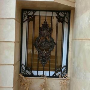 حفاظ پنجره آهنی استان چهارمحال و بختیاری با پوشش رنگی